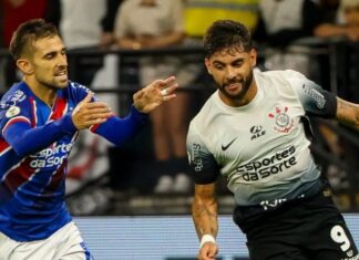 Corinthians x Bahia; onde assistir AO VIVO, horário e escalações