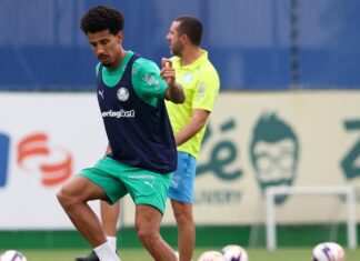 Palmeiras treina, e Lucas Evangelista festeja retorno – Nosso Palestra