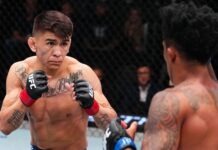 LokDog é finalizado por Bautista na luta principal do UFC Vegas 113 e perde invencibilidade
