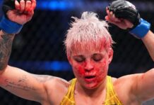 Eduarda Ronda tenta, mas perde para rival chinesa no UFC Vegas 113