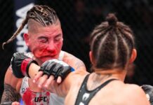 Com Amanda Nunes no corner, Priscila Pedrita perde luta de abertura do UFC Vegas 113