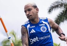 Com novidade nos relacionados, veja provável escalação do Cruzeiro contra o Mirassol