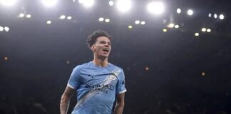 Nico O’Reilly sends Pep Guardiola message after Man City goal vs Fulham