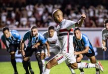 São Paulo domina o Grêmio em noite inspirada de Calleri e Lucas e segue invicto no Campeonato Brasileiro