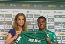 Jhon Arias é apresentado no Palmeiras, comenta sobre Richard Ríos e diz: ‘Falamos até mais do que deveria’ – Nosso Palestra