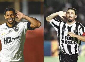 Hulk faz 140º gol, supera Guilherme e vira o sétimo maior artilheiro do Atlético