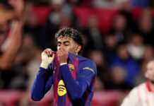 Lamine Yamal perde pênalti, Barcelona leva virada do Girona e entrega liderança de LALIGA para o Real Madrid