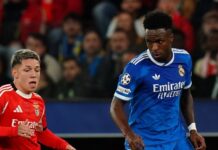 Prestianni nega ter chamado Vinicius Jr. de macaco e diz ter recebido ameaça de atletas do Real Madrid