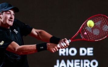 João Fonseca leva virada de peruano Ignacio Buse e está eliminado do Rio Open