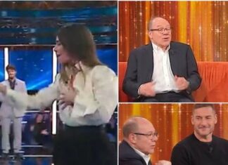 Totti show, il balletto sulla canzone di Checco Zalone e la prostata fa impazzire i social. Poi sulla cena con Verdone…