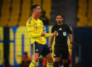 Cristiano Ronaldo chega a 964 gols na carreira com ‘dobradinha’, e Al Nassr vai à liderança da Liga Saudita