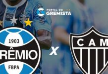 Grêmio x Atlético-MG: onde assistir, horário, escalações pelo Brasileirão