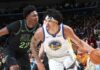 Gui Santos anota mais um duplo-duplo, mas Warriors caem para os Pelicans na NBA
