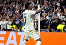 Vinicius Jr. aniquila Benfica com golaço e dança, Real Madrid vence de virada e vai às oitavas da Champions League