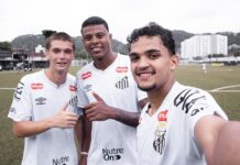 De virada, Santos FC goleia Grêmio no CT Rei Pelé e segue 100% no Campeonato Brasileiro Sub-20 – Santos Futebol Clube