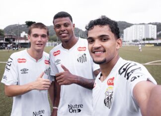 De virada, Santos FC goleia Grêmio no CT Rei Pelé e segue 100% no Campeonato Brasileiro Sub-20 – Santos Futebol Clube
