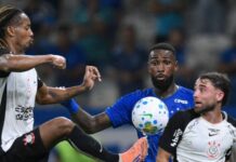 Corinthians busca empate, Cruzeiro segue sem vencer no Brasileiro e torcida celeste grita ‘adeus, Tite’