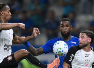 Corinthians busca empate, Cruzeiro segue sem vencer no Brasileiro e torcida celeste grita ‘adeus, Tite’