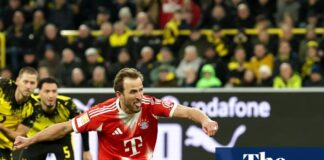 European football: Kane double helps Bayern Munich sink Borussia Dortmund