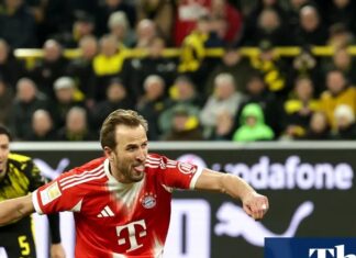European football: Kane double helps Bayern Munich sink Borussia Dortmund