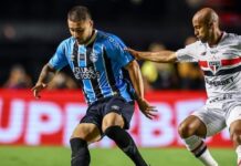 Lateral do Grêmio sofre lesão e vira desfalque por até 4 semanas