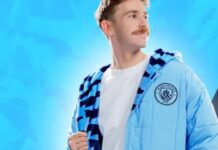 Official Man City Coat ideal for cold, rainy match days reduced from £139 to £59
