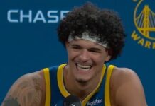 Gui Santos ‘prega peça’ nos pais ao dar notícia da renovação com os Warriors: ‘Acharam que tinha engravidado minha noiva’
