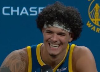 Gui Santos ‘prega peça’ nos pais ao dar notícia da renovação com os Warriors: ‘Acharam que tinha engravidado minha noiva’