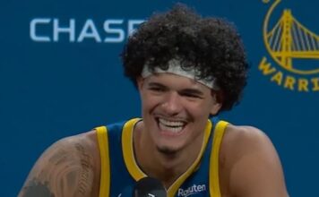 Gui Santos ‘prega peça’ nos pais ao dar notícia da renovação com os Warriors: ‘Acharam que tinha engravidado minha noiva’