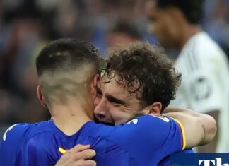 Getafe deal blow to Real Madrid’s La Liga title hopes with Bernabéu victory