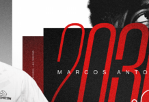São Paulo anuncia renovação até 2030 com Marcos Antonio, que comemora: ‘Camisa que eu amo muito’