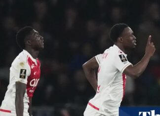European football: Monaco dent PSG title hopes with victory at Parc des Princes