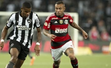 Júnior Santos empolgado para reestreia no clássico contra o Flamengo