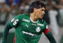 É o capitão, Gustavo Gómez atrás de mais uma marca no Verdão! – Nosso Palestra