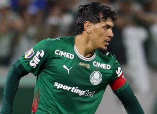 É o capitão, Gustavo Gómez atrás de mais uma marca no Verdão! – Nosso Palestra