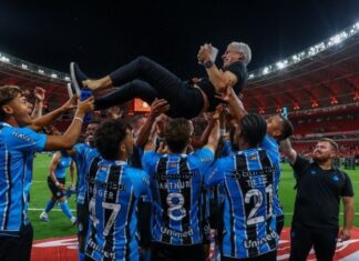 Craque Neto comemora título do Grêmio e dispara contra o Inter: “vai passar muita vergonha”