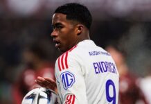 Técnico do Lyon revela risco e justifica Endrick reserva no Lyon após mais um tropeço