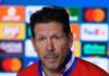 ‘Não somos favoritos’: Por que técnico do Atlético de Madrid prega cautela contra Tottenham