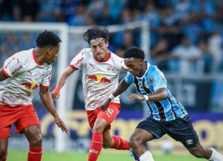 Veja as estatísticas do confronto entre Grêmio e Red Bull Bragantino