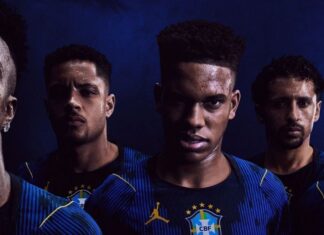 Seleção brasileira apresenta nova camisa 2 azul com temática ‘sinistra’; veja imagens