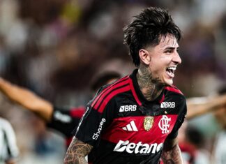 Flamengo avalia valorização de Pulgar após interesse internacional
