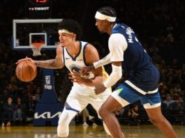 Gui Santos amplia história entre brasileiros e chega a 100 bolas de três pontos na NBA