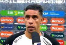 Gabriel Paulista cobra jogador do Corinthians após derrota para o Coritiba