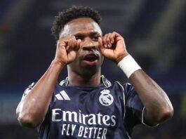 ‘Isso que é lindo no futebol’: Vini Jr explica comemoração após Real eliminar o City