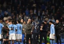 What Pep did at full time vs Real amid City change and Rudiger flashpoint