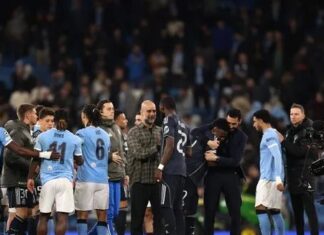 What Pep did at full time vs Real amid City change and Rudiger flashpoint