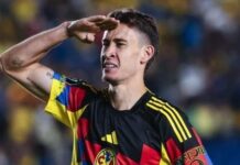 Com assistência de Veiga e gol de Dourado, América-MEX avança e encara algoz de Messi nas quartas da Champions da Concacaf