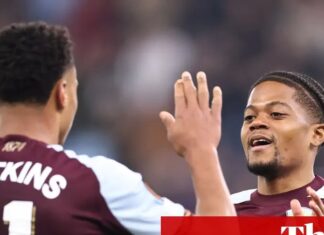 Aston Villa 2-0 Lille (agg 3-0): Europa League last 16, second leg – live