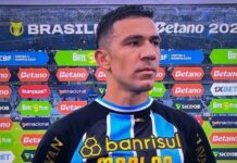 Balbuena, zagueiro do Grêmio, faz desabafo forte após lesão de Marlon