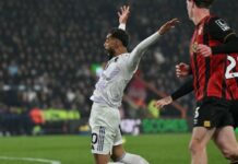 Bournemouth e Manchester United empatam em noite de pênaltis, polêmica e duelo Rayan x Matheus Cunha